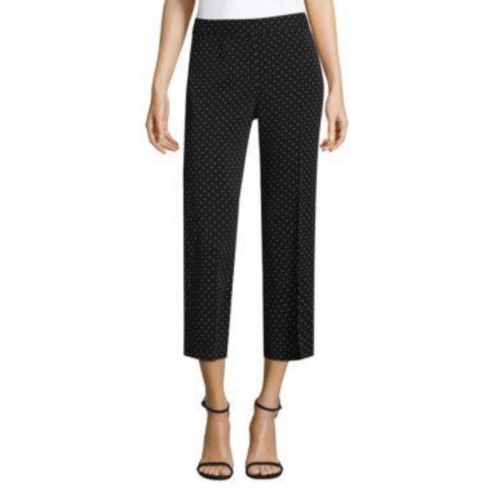 Kobi Halperin Polka Dot Wide Leg Crop Trousers 2